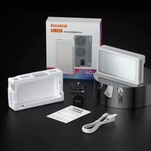 Luz de relleno portátil MAMEN PB40R, 40W, 3350mAh