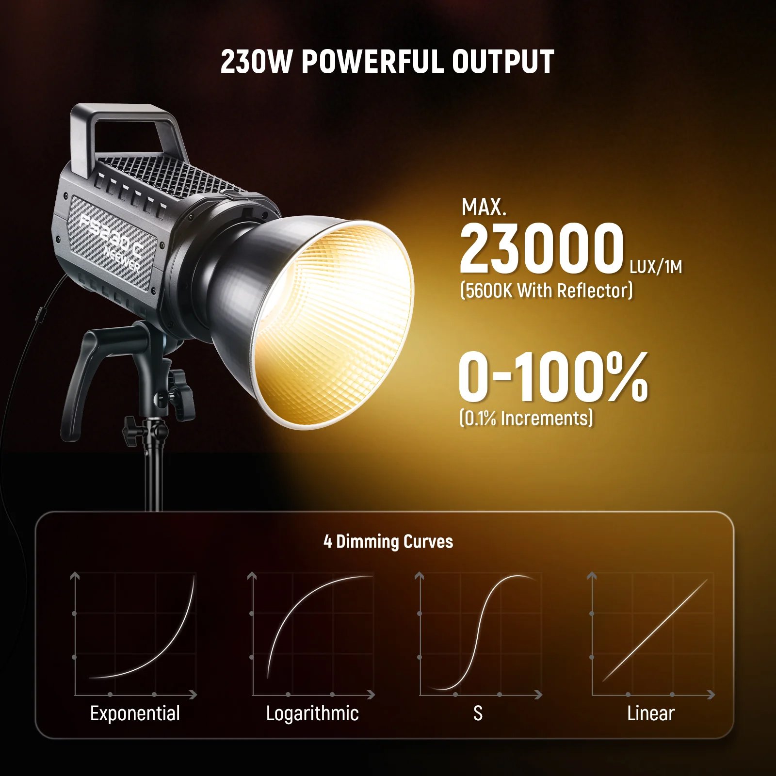 NEEWER FS230C 230W RGB LED Video Light - Image 2