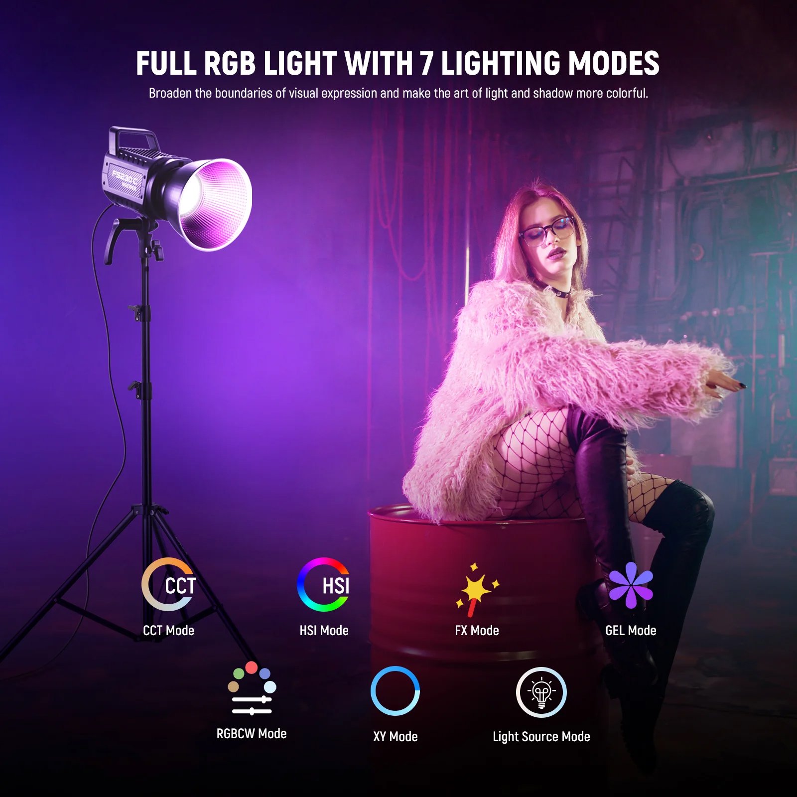 NEEWER FS230C 230W RGB LED Video Light - Image 3
