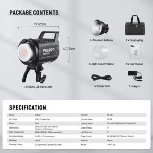 NEEWER FS230C 230W RGB LED Video Light