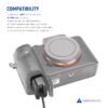 NEEWER AC-PW20 - Batería ficticia con adaptador de corriente CA/CC de repuesto para fuente de alimentación NP-FW50 compatible - Image 2