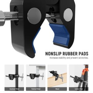 NEEWER PS006 Mini V Mount Battery Plate with Super Crab Clamp