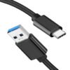 Cable de datos USB C de 1 m de transferencia de 10 Gbps, cable USB C 3.2 Gen 2 a USB - Image 2