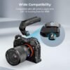 SmallRig Cage Kit for Sony A7C II / A7CR and Lightweight Top Handle with 3/8"-16 Locating Pins for ARRI - Image 2
