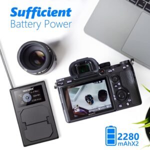 NEEWER Batería de repuesto NP-FZ100 de 2280 mAh con kit de cargador USB de doble canal