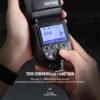 NEEWER NW700-S TTL Flash Speedlite compatible con cámaras DSLR Sony, 1/8000s de sincronización de alta velocidad, salida 1/1-1/256 - Image 3