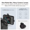 SmallRig Mini Matte Box Lite, DSLR Matte Box con bandera superior de fibra de carbono - Image 4
