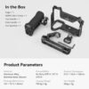 SmallRig A7R V / A7 IV / A7S III Cage with Top Handle, Side Handgrip and Clamp for HDMI Cable -3669C - Image 8