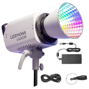 Godox Luz de video LA300R RGB 330W luz LED a todo color