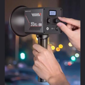 ZGRL80-3 colores luz de fotografía portátil de 80W, Mini Bowen