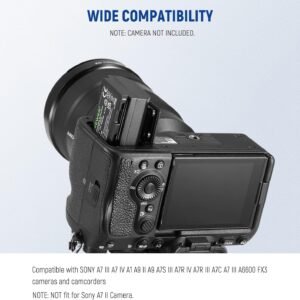 NEEWER Batería de repuesto NP-FZ100 de 2280 mAh con kit de cargador USB de doble canal