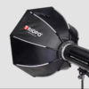 Softbox parabólico TRIOPO K2-65 de 65cm, Bowen, armado rápido - Image 4