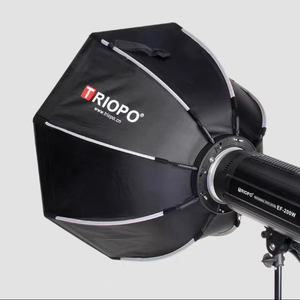 Softbox parabólico TRIOPO K2-65 de 65cm, Bowen, armado rápido - Image 4