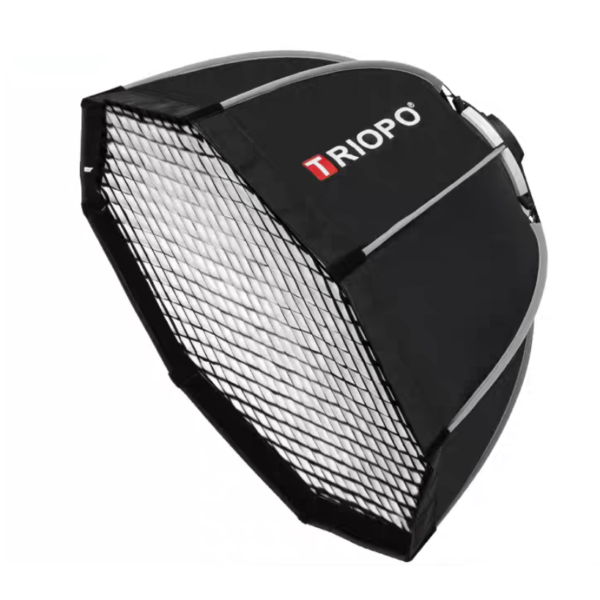 Softbox parabólico TRIOPO K2-65 de 65cm, Bowen, armado rápido