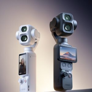 DJI Osmo Pocket 4P Standard Combo, Dual-Lens 4K Vlog Camera