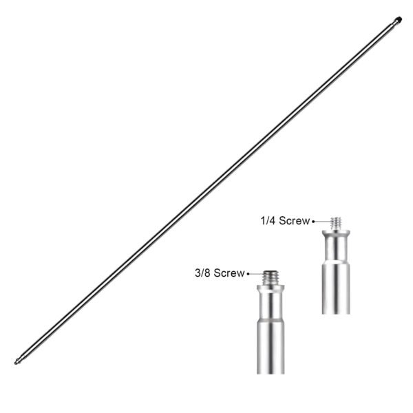 Brazo horizontal para Pedestal C-Stand, Acero inoxidable, 1.28m