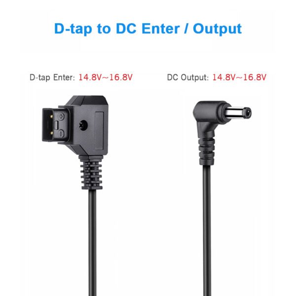 Cable de alimentación D-TAP a DC, 5,5*2,5 mm - Image 2