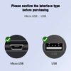 Cable  USB 2.0 a Micro-USB, 5metros - Image 2