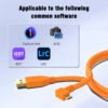 Cable  USB 2.0 a Micro-USB, 5metros - Image 3