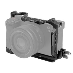 SmallRig Kit 4422 de jaula para Sony A7C II / A7CR con abrazadera de cable para HDMI