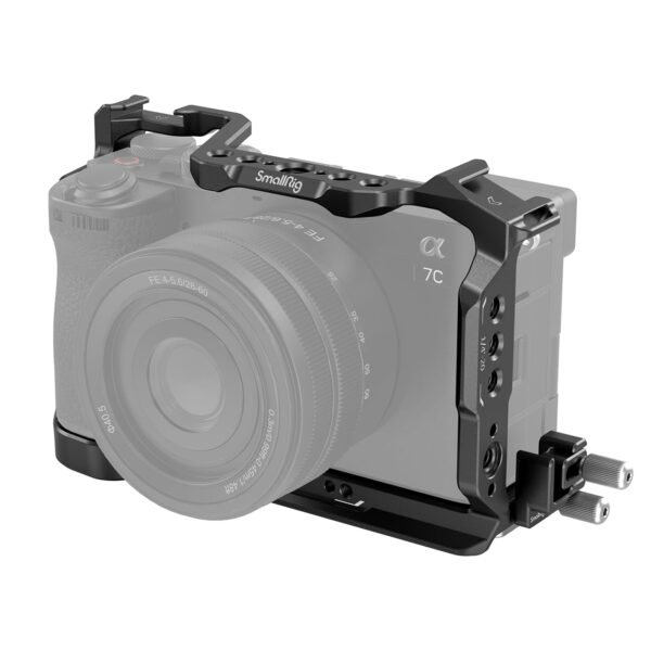 SmallRig Kit 4422 de jaula para Sony A7C II / A7CR con abrazadera de cable para HDMI