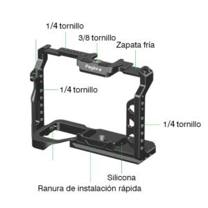 Poyinco Jaulas para Sony a7m4/a7m3/a7r3, JN-035