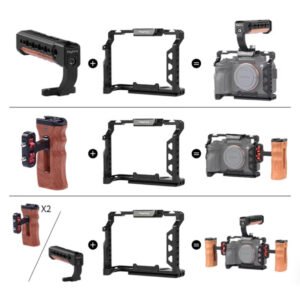 Poyinco Jaulas para Sony a7m4/a7m3/a7r3, JN-035