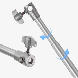 Kit de Soporte de luz de acero inoxidable de fondo de soporte de trípode de alta resistencia, soporte de fondo ajustable de 3m x 2.8m