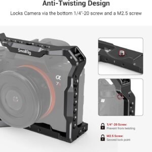 Smallrig Jaula ligera para cámara Sony A7 III / A7R III / A9 - 2918