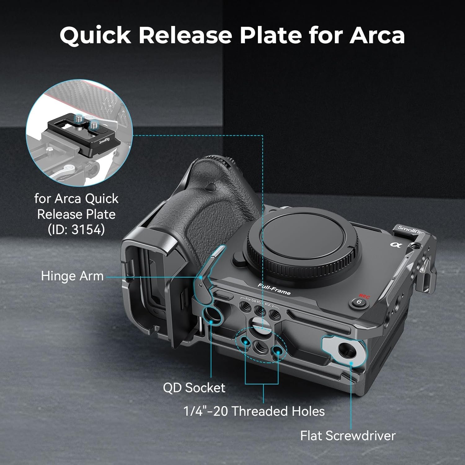 SmallRig Jaula para Sony FX30 FX3 , 4183B - Image 4
