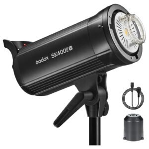 Godox SK400II-V Studio Strobe, sistema inalámbrico X de 400 W 2.4G