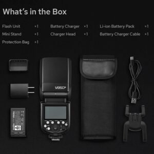 Godox V850III Flash de cámara flash 7.2V/2600mAh HSS 1/8000 2.4G