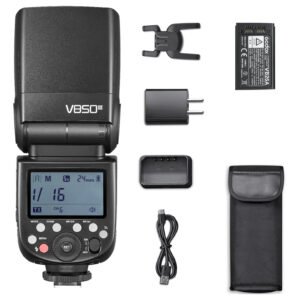 Godox V850III Flash de cámara flash 7.2V/2600mAh HSS 1/8000 2.4G