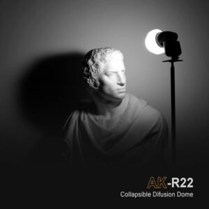Godox AK-R22 Cúpula de difusión, para Godox V1,V1Pro,V100, AD100Pro,AD100ProII,AD200Pro