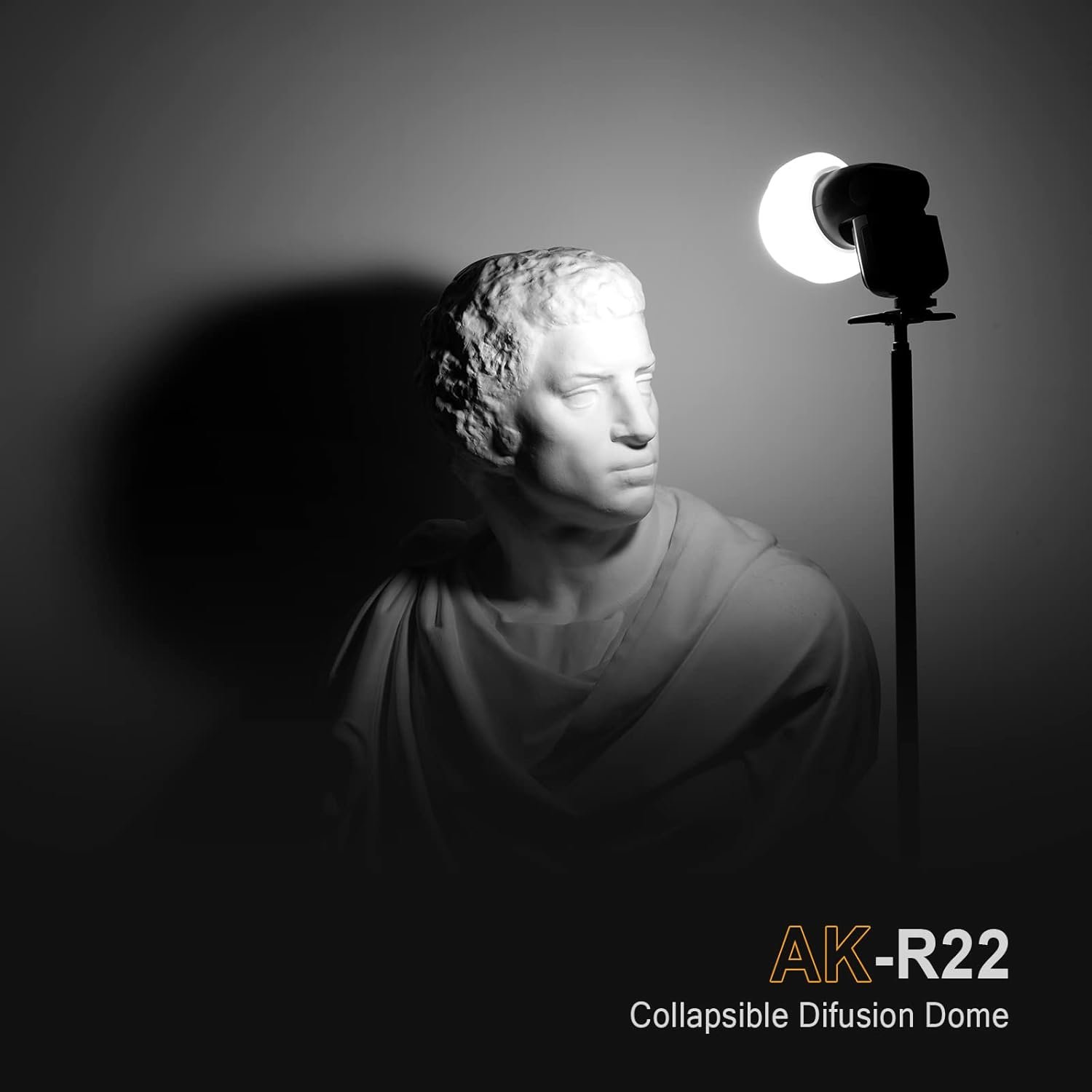 Godox AK-R22 Cúpula de difusión, para Godox V1,V1Pro,V100, AD100Pro,AD100ProII,AD200Pro - Image 2