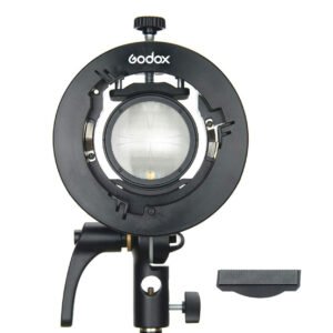 Godox S2 Bowen Mount S-Type Soporte de flash para Godox V1 V860II AD200 AD200Pro AD400Pro