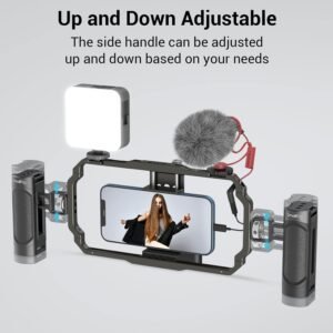 SmallRig Mango lateral para teléfono inteligente Cage Phone Video Rig Ligero con 1/4 hilos - 2772