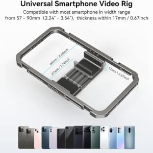 SmallRig Universal Smartphone Video Rig para iPhone 16 15 14 para Samsung, 2791