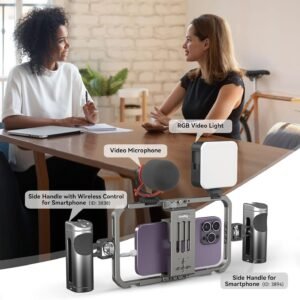 SmallRig Universal Smartphone Video Rig para iPhone 16 15 14 para Samsung, 2791