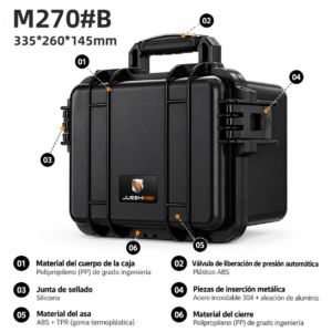 Maleta GUESHIMEI M270B, 8 litros